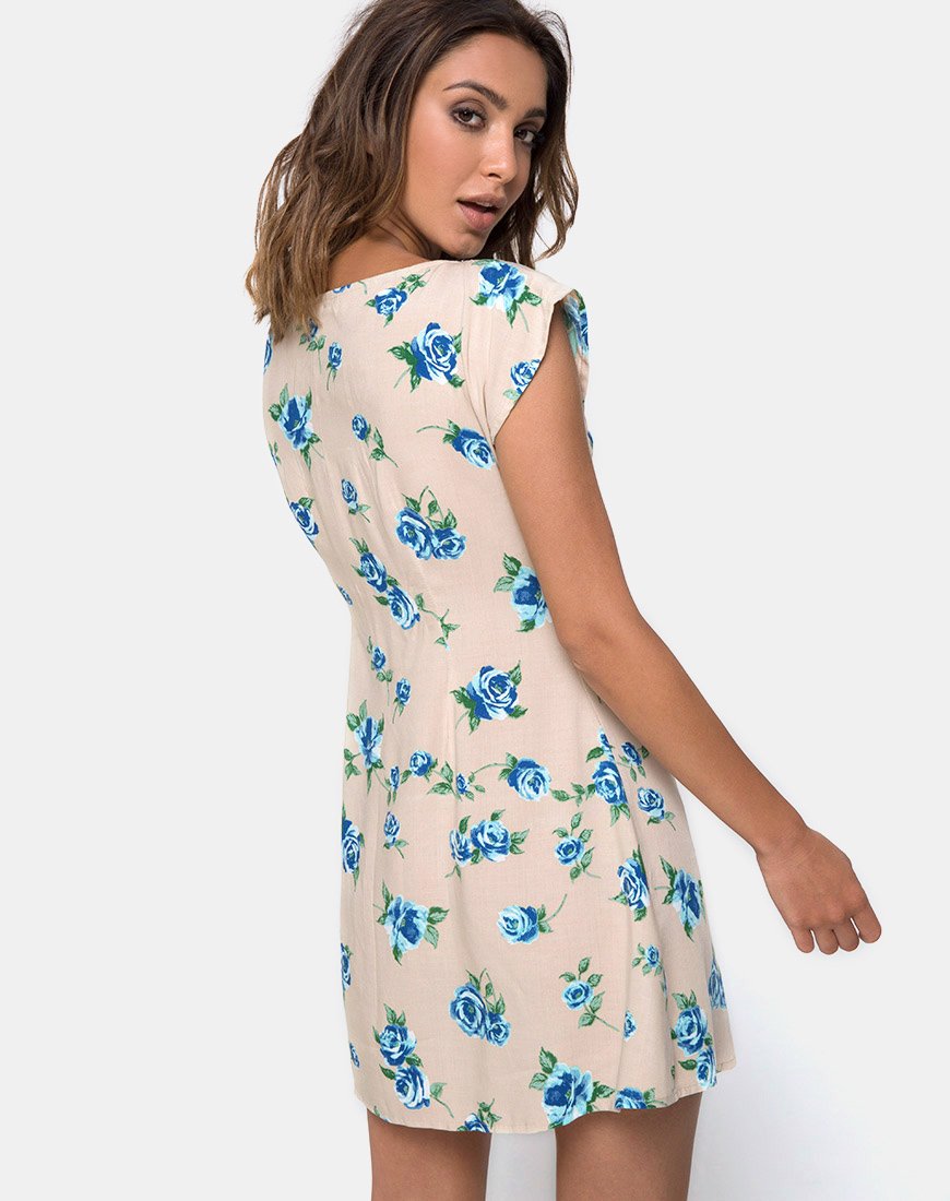 Abito Trisemi in rosa blu