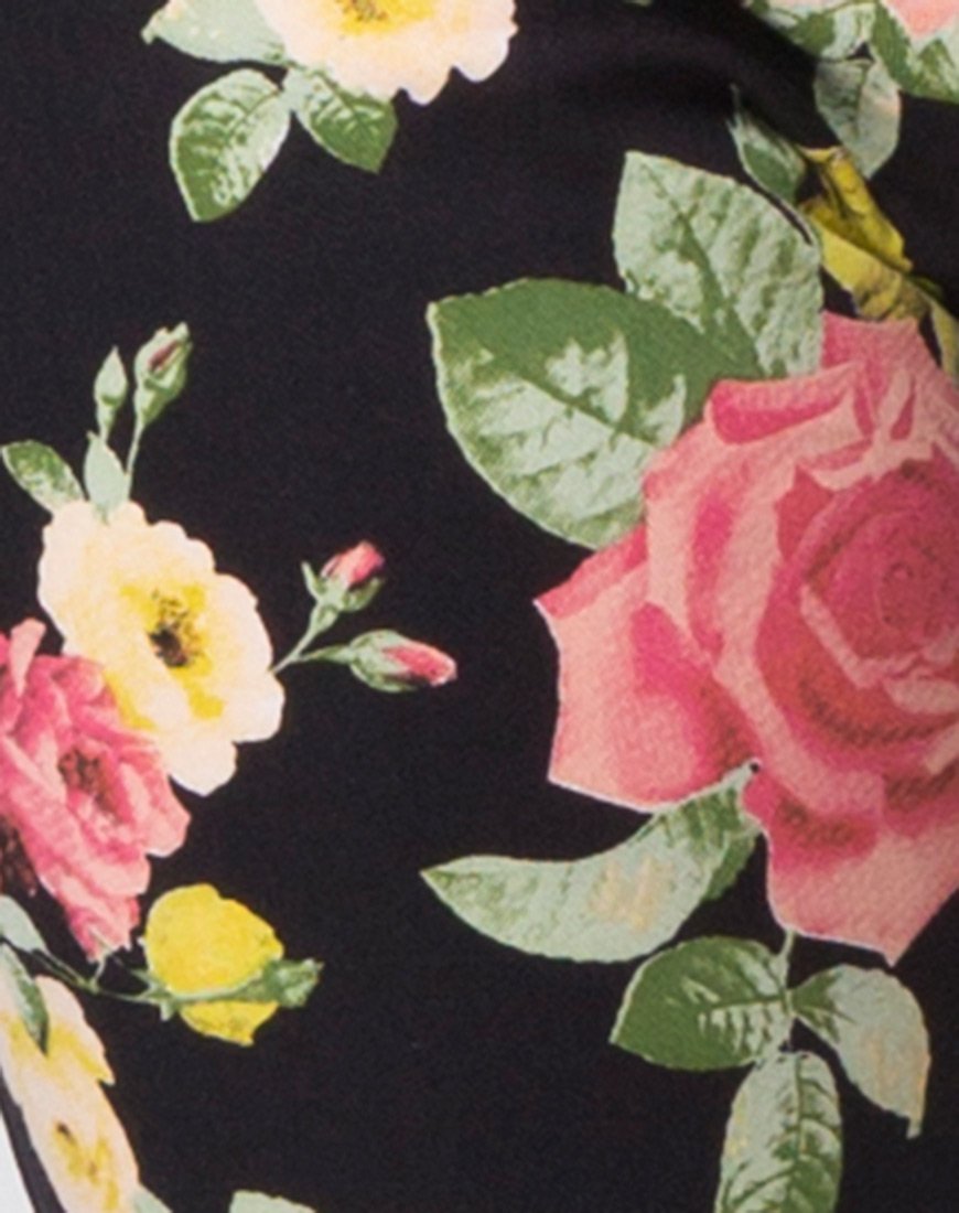 Immagine dei pantaloni Rejina in fiore vintage