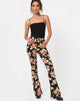 Immagine dei pantaloni Rejina in fiore vintage