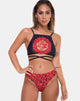 Immagine di Truman Bikini Top in Dragone di Fuoco Cinese