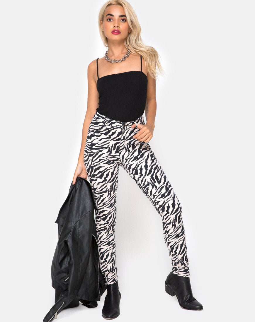 Ultimate Jeans in Zebra anni '90