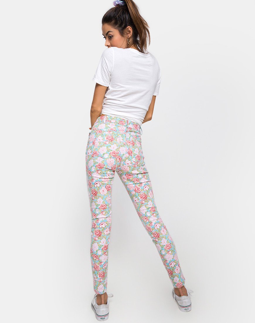 Immagine di Ultimate Jean in Bloom Floral Blue Base