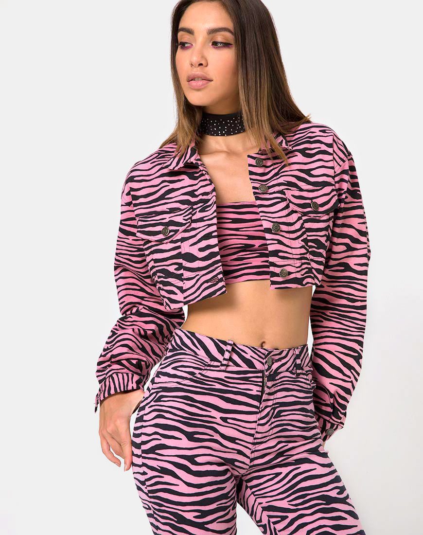 Immagine di Ultimate Jean in Zips Zebra Pink