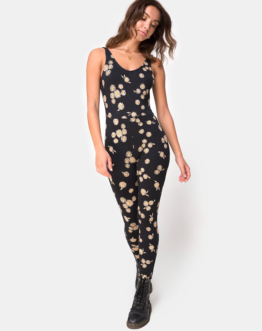 Immagine di Unitard in Grunge Daisy Floral