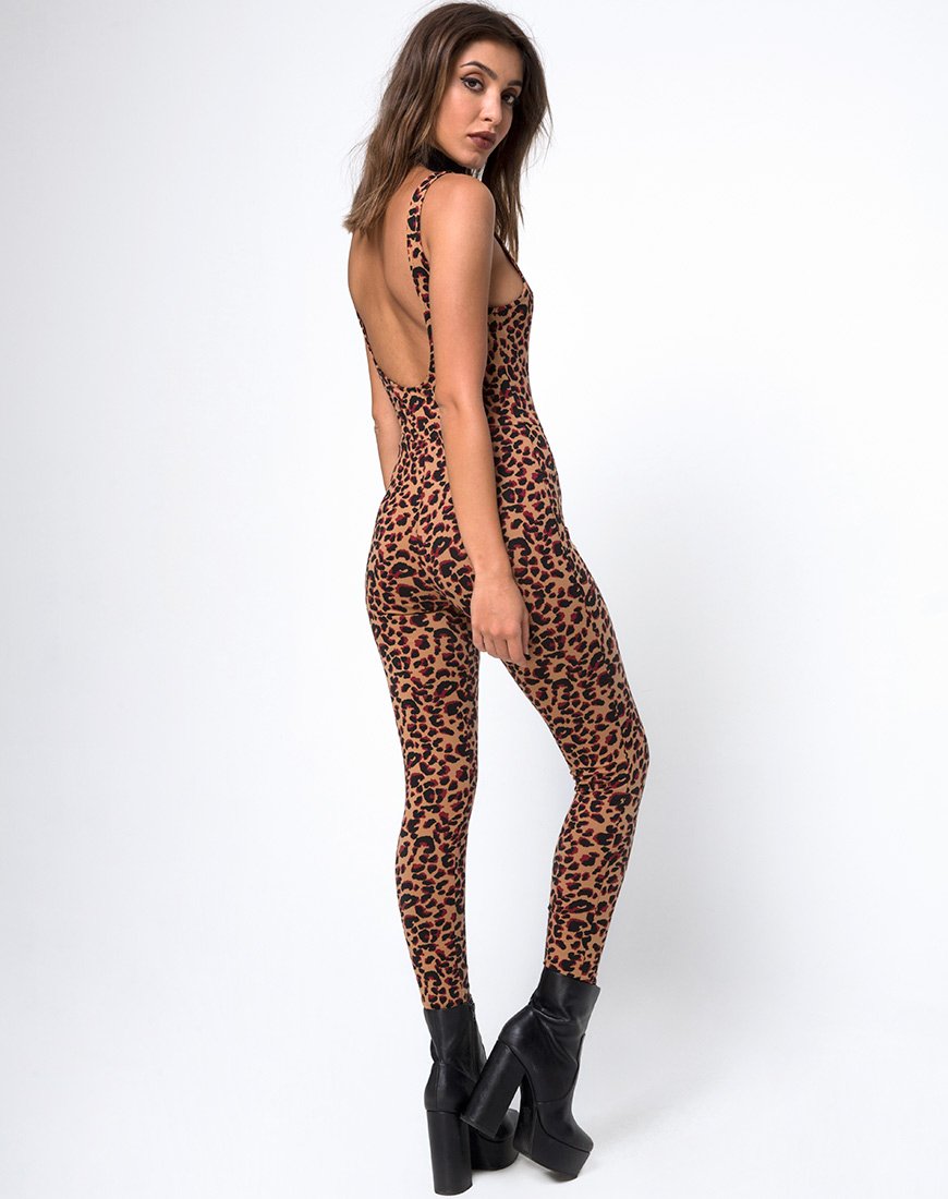 Immagine di Unitard in Jungle Leopard