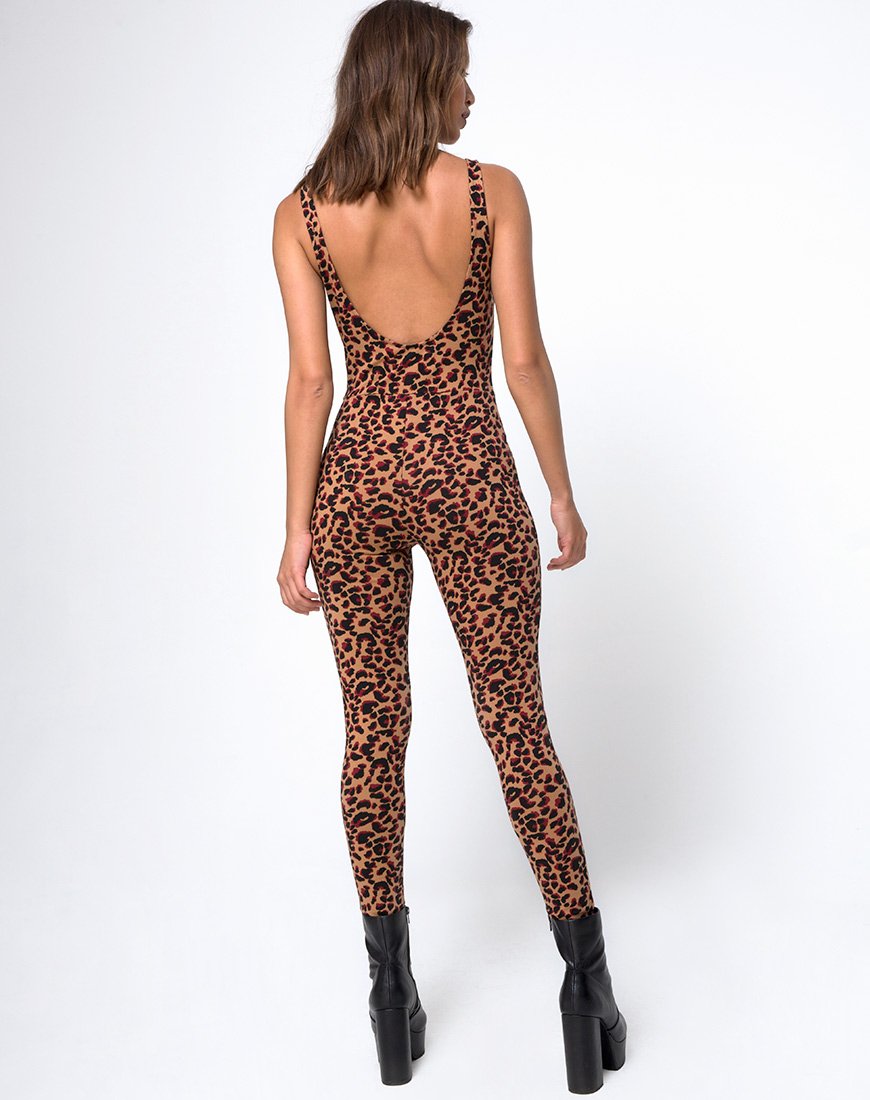 Immagine di Unitard in Jungle Leopard