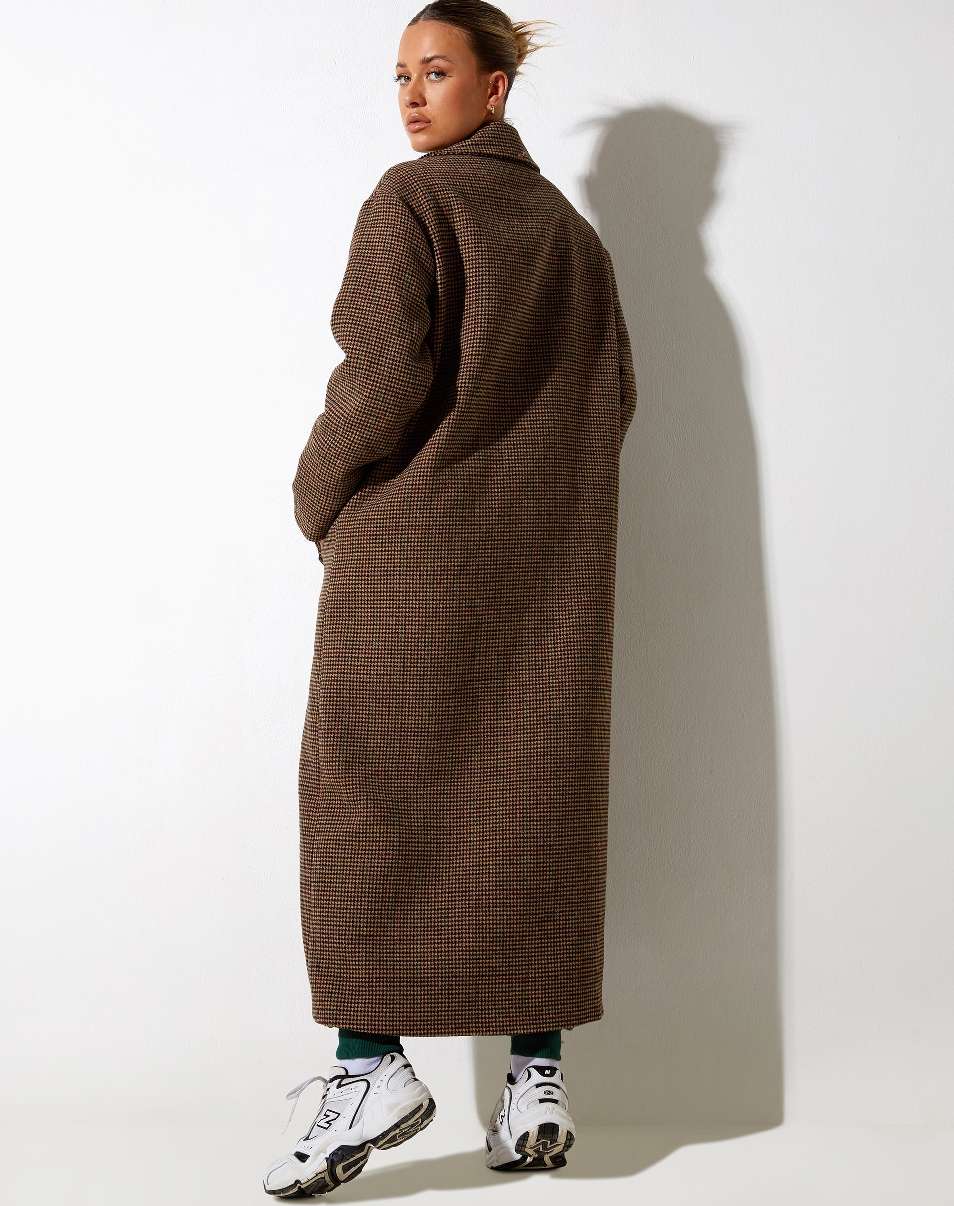 Immagine di Utamas Cappotto in marrone, nero e verde