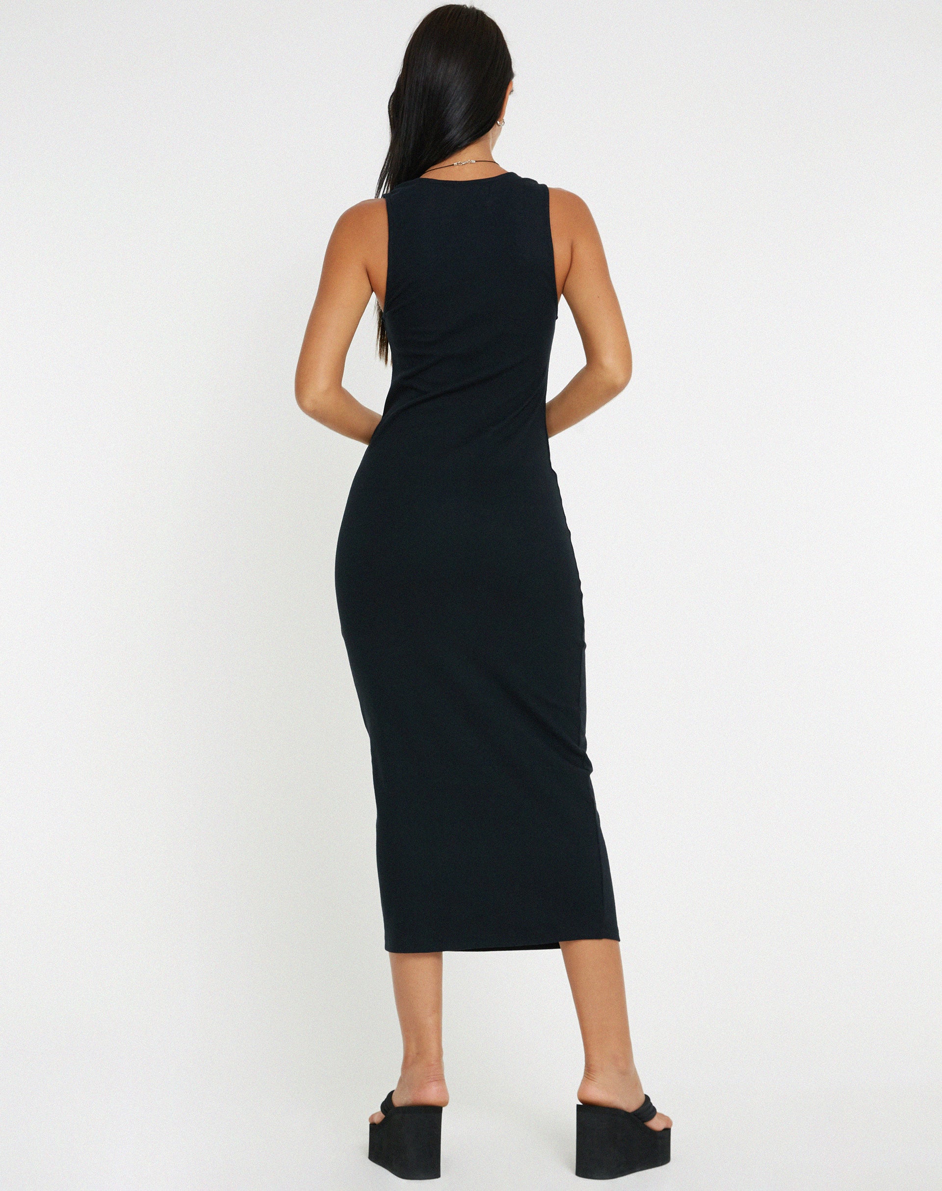 immagine di Uzma Midi Dress in nero