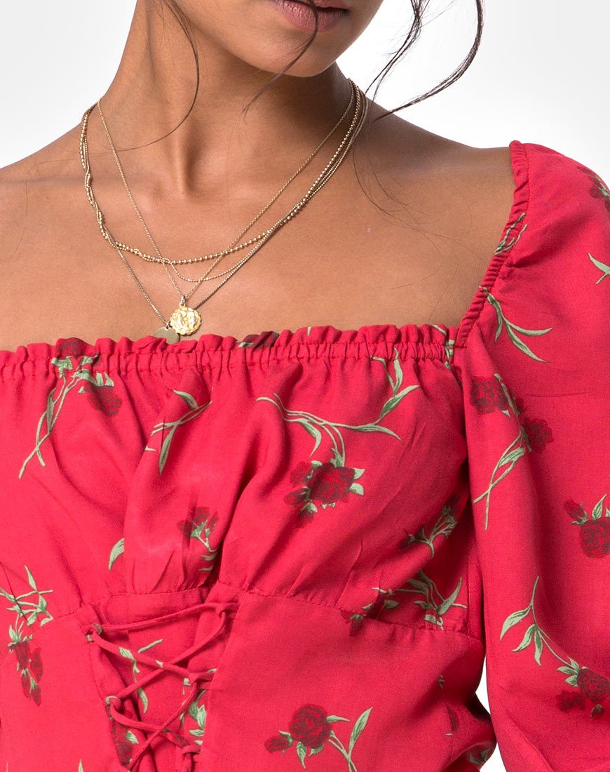 Immagine di Valena Top in Rouge Rose Pink