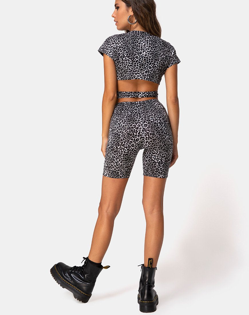 Immagine di Valiza Cycle Twinset in grigio leopardo Rar