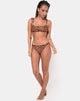 Immagine di Vanna Bikini Bottom in Burn Out Leopard