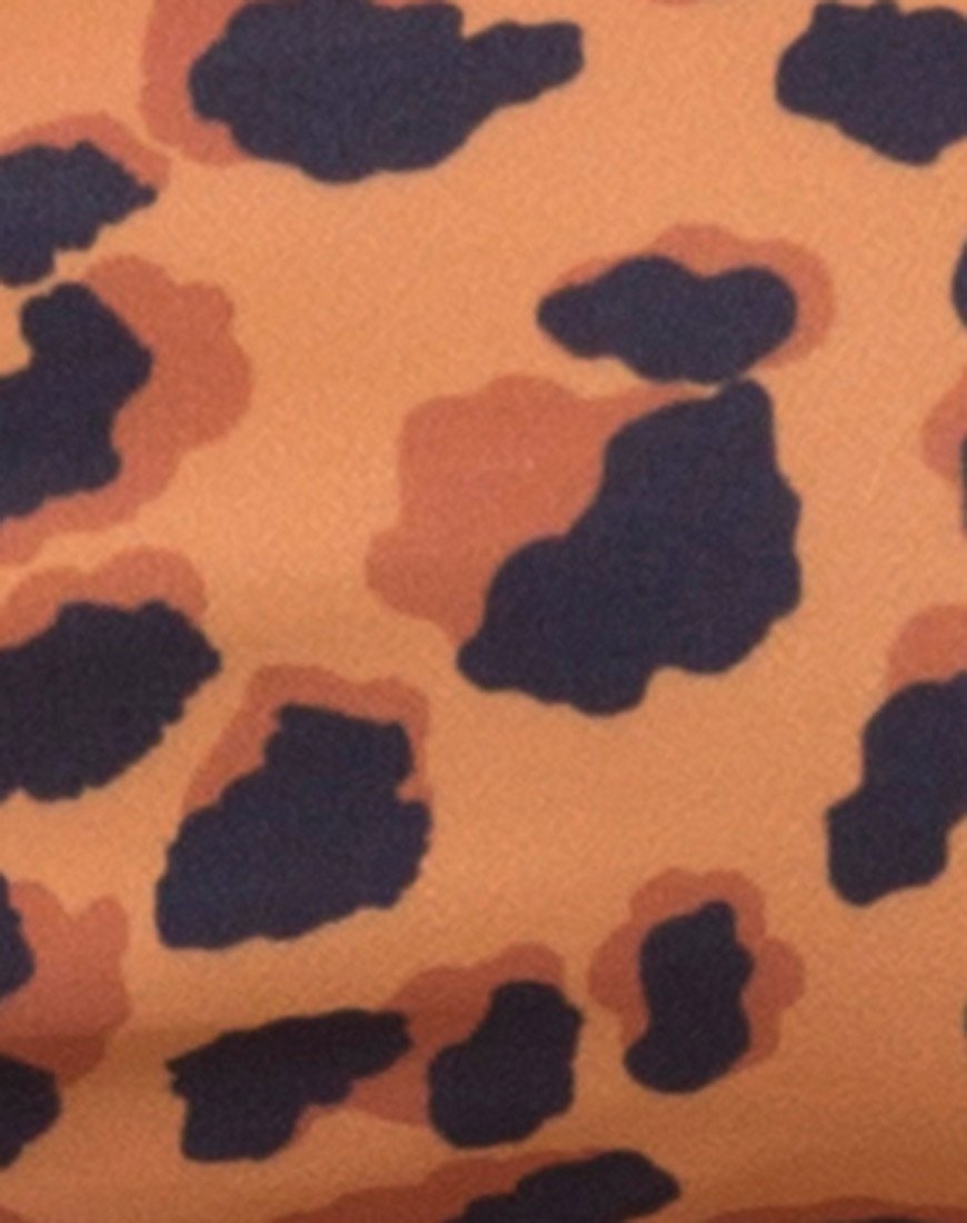 Immagine di Vanna Bikini Bottom in Burn Out Leopard