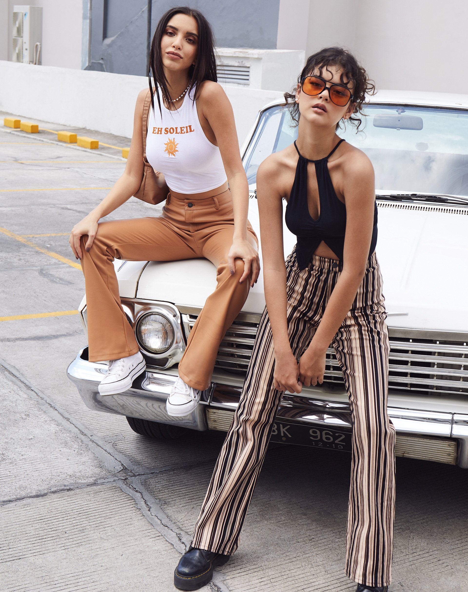 Immagine di Vasque Crop Top in lycra bianco Eh Soleil