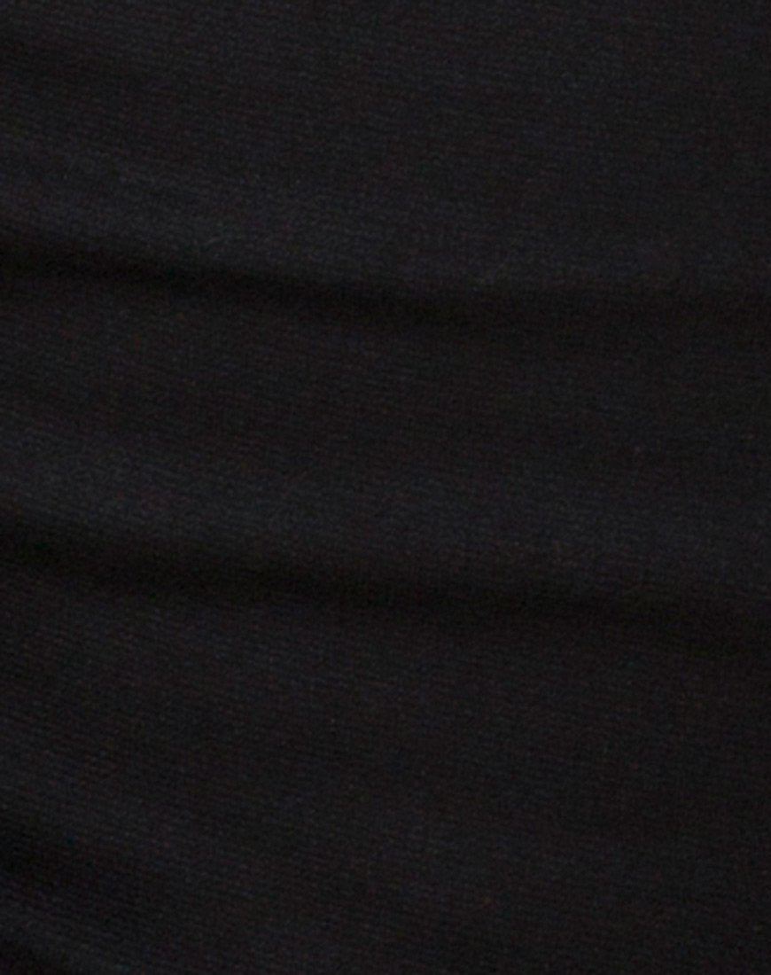 Immagine di Venchy Abito Bodycon con anello di diamanti Nero