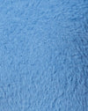 Maglia pelosa blu carbone