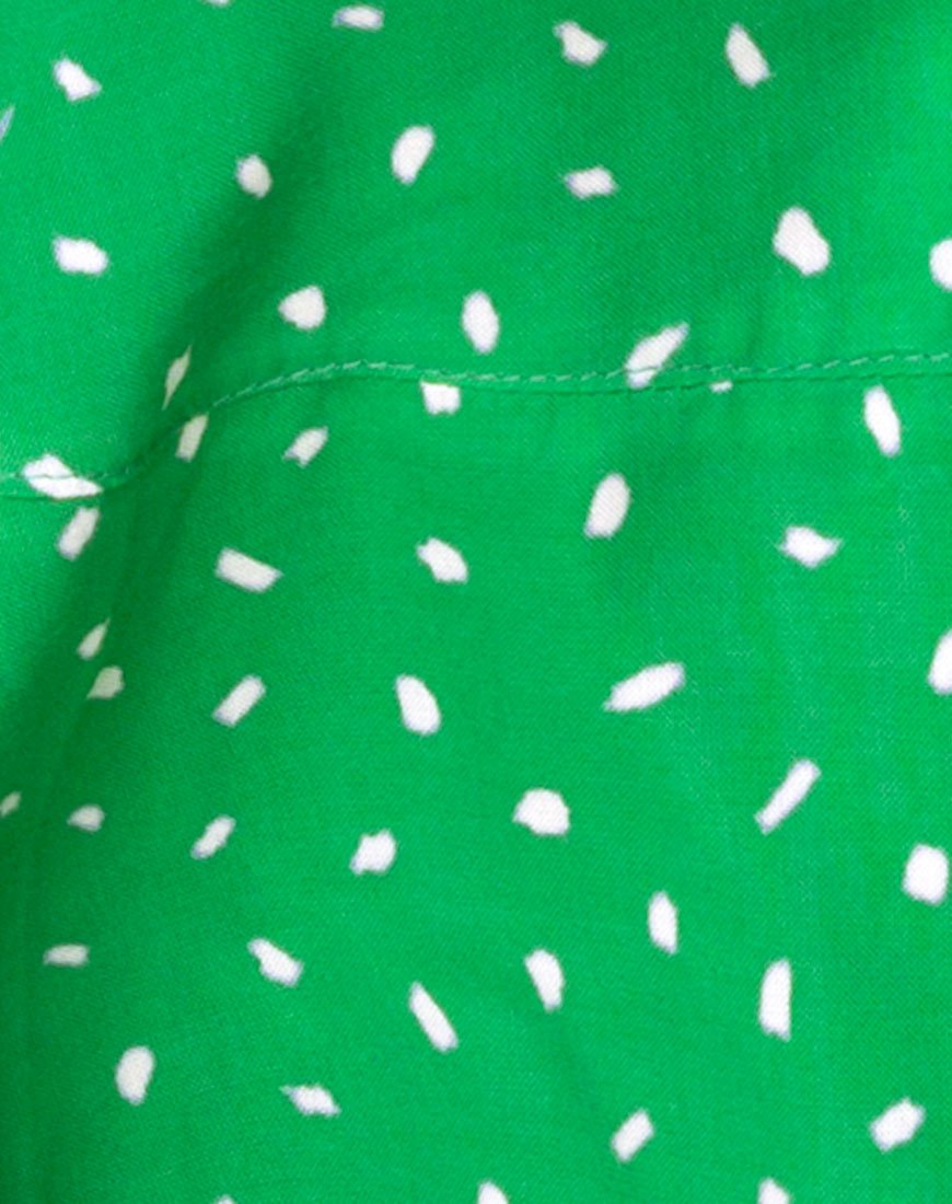 Immagine di Vinequa Blusa in Mini Diana Dot Verde