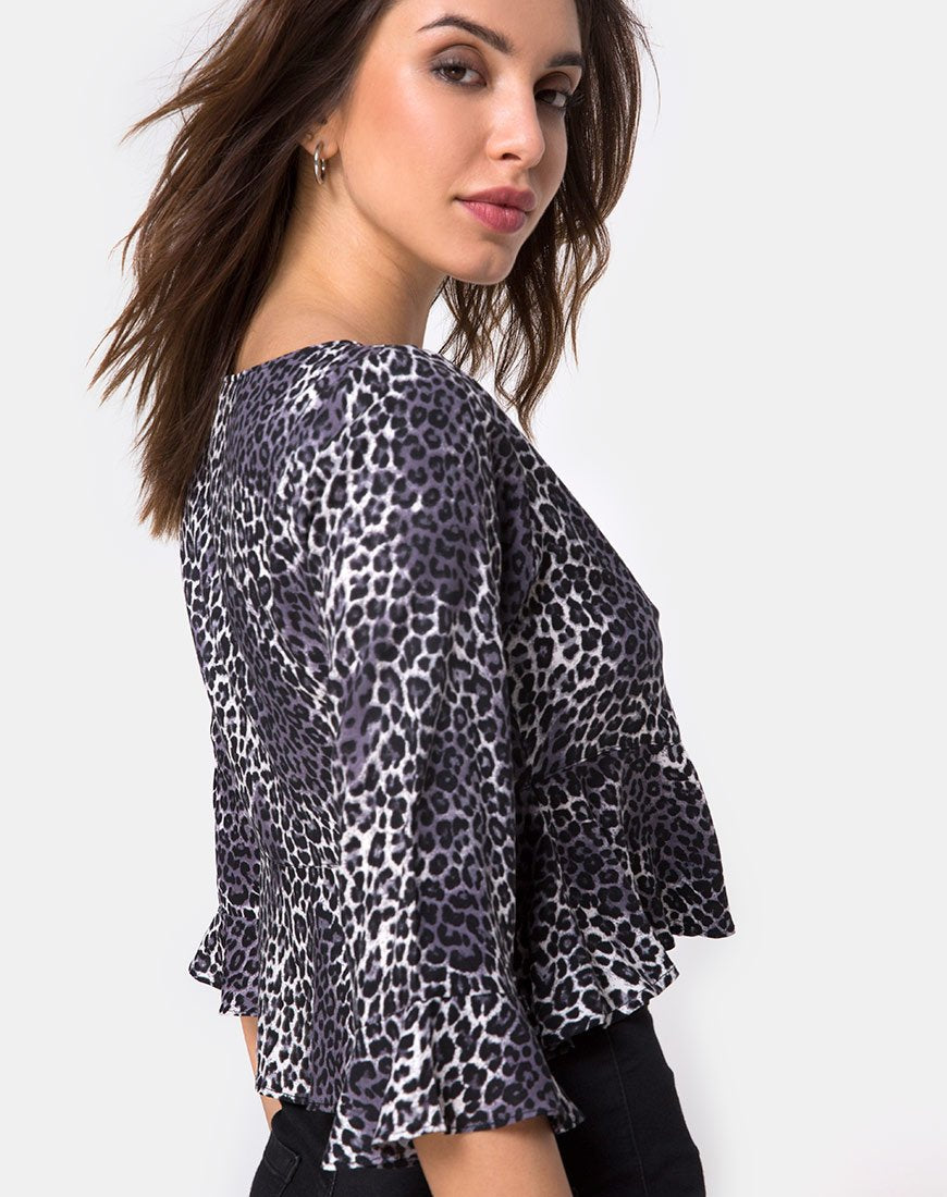 Immagine di Vinequa Top in Rar Leopard Grey