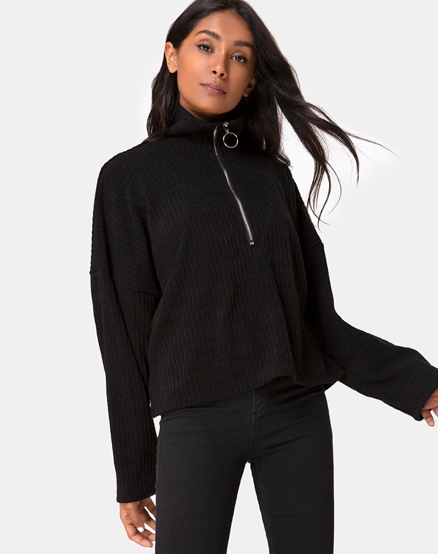 Maglione Vinnie in maglia nera