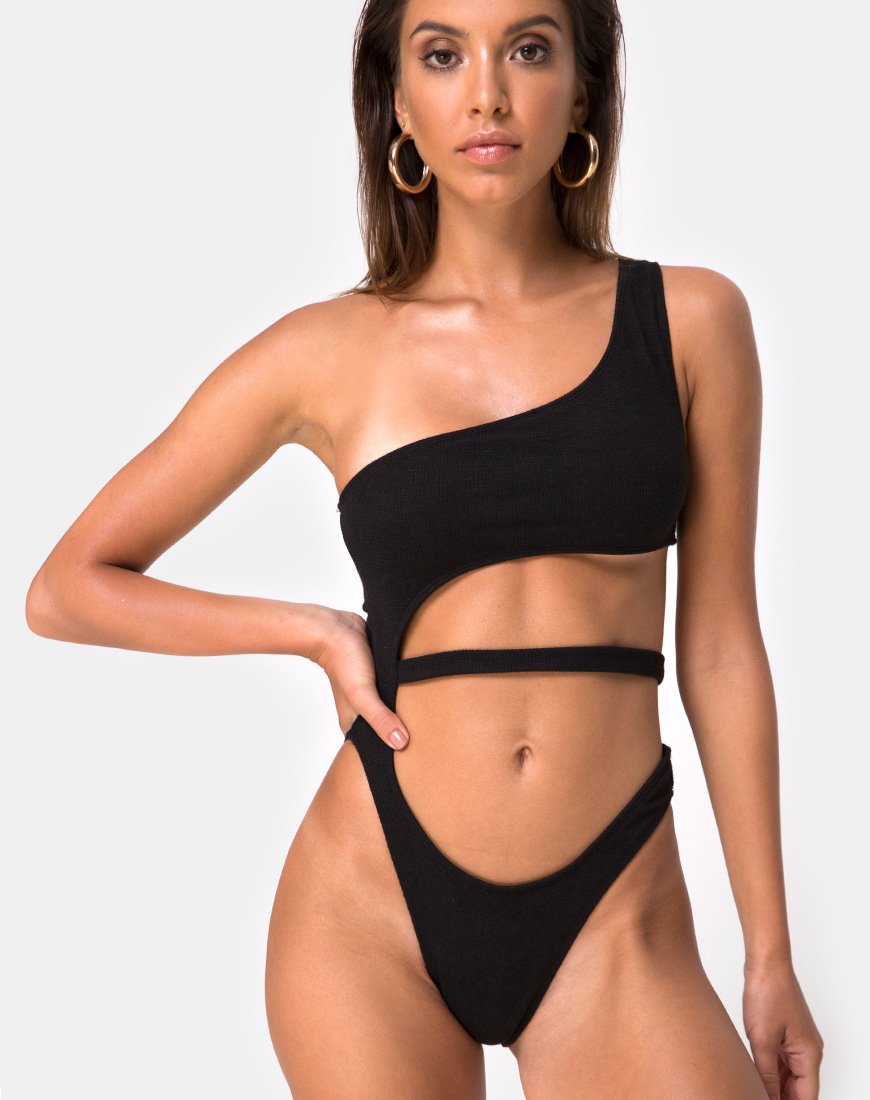Costume da bagno Vixie in nero