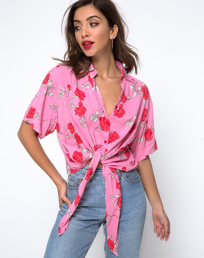 Camicia Vual in Candy Rose