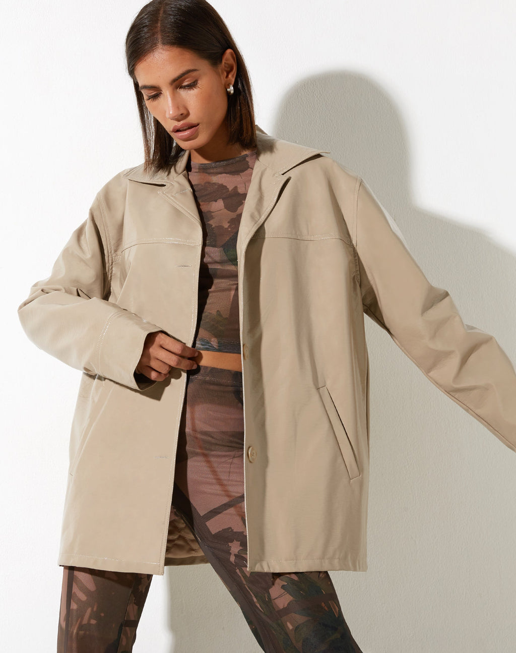 Giacca Walta in PU Putty