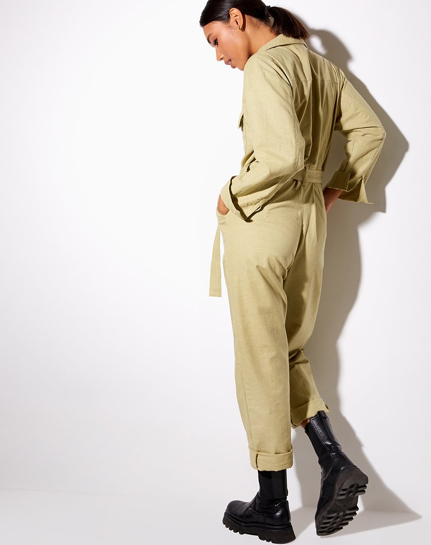 Immagine di Warda Jumpsuit in verde scuro