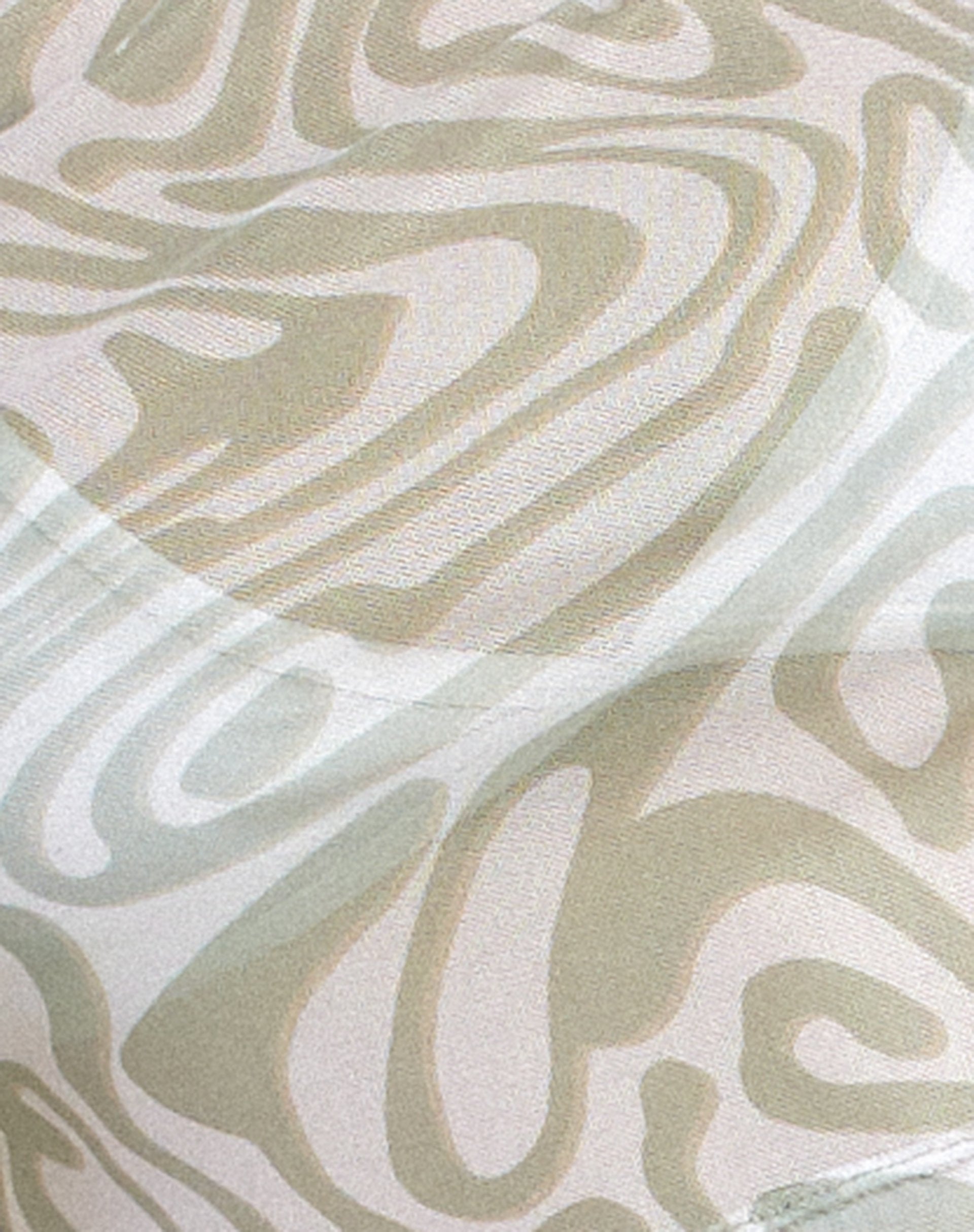 Immagine di Motel X Barbara Kristoffersen Wity Tee in Sage Tonal Ripple