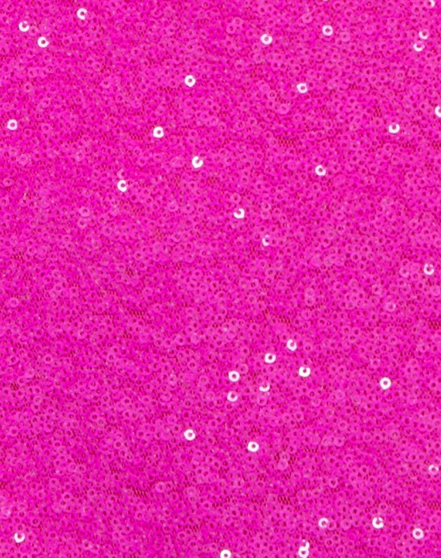 Immagine del vestito Winnie in mini paillettes rosa Parigi