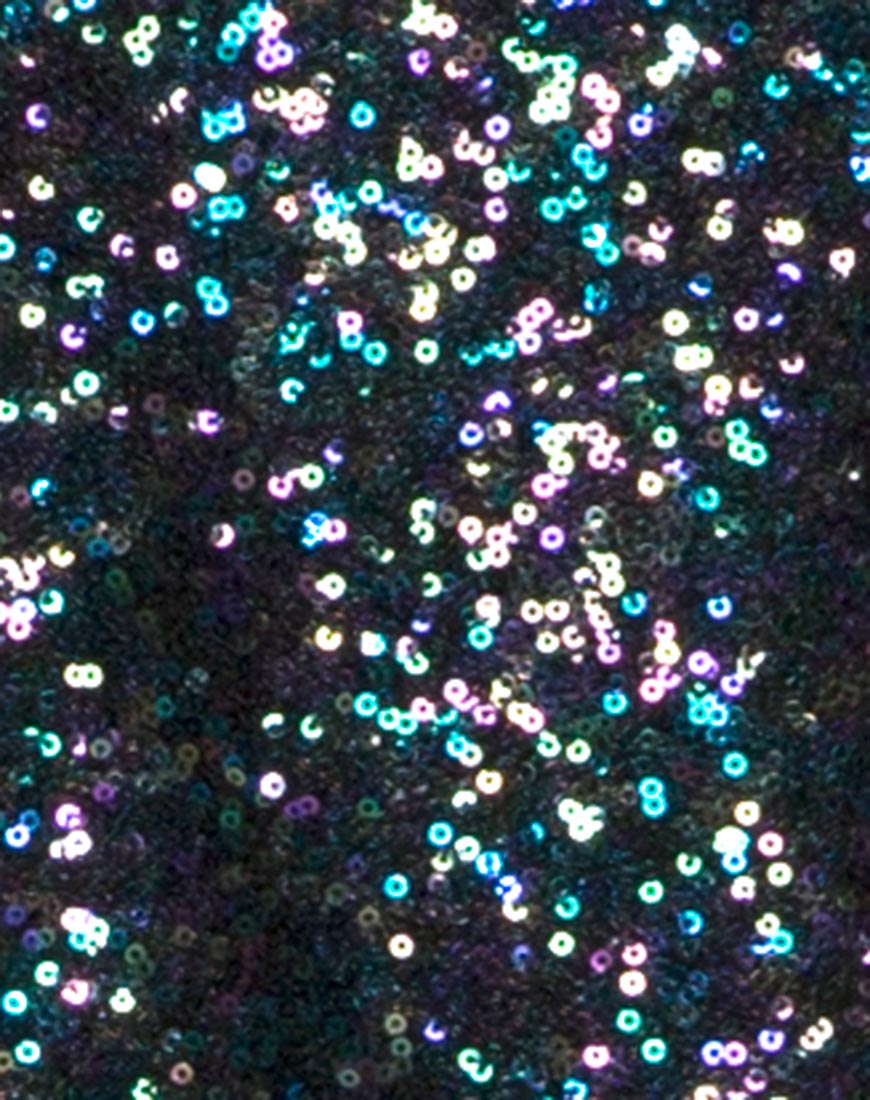 Immagine di Winnie Dress in Mini Sequin Petrol
