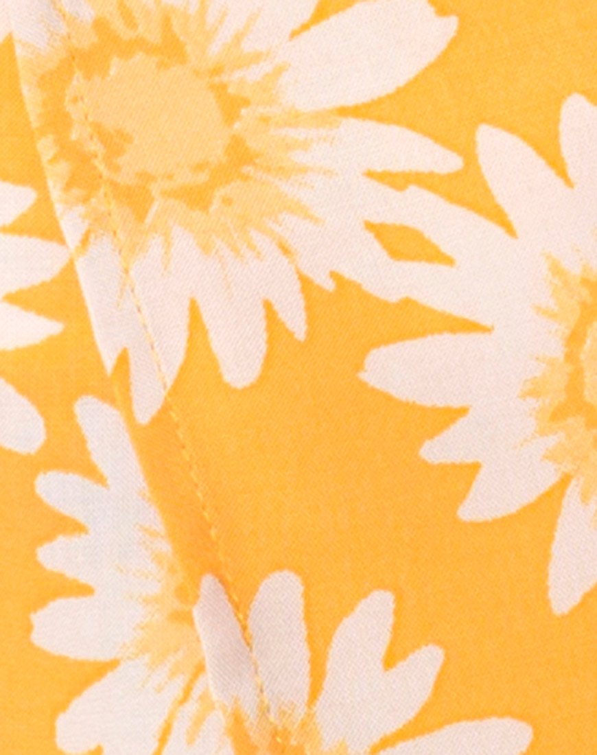 Immagine di Derla Wrap Skirt in Sunkissed Floral Yellow