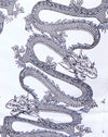 Corda del drago collocata in bianco