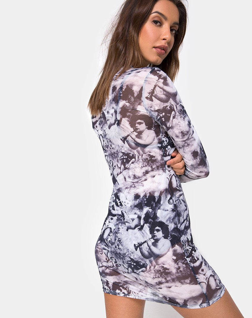 Wyatt - Vestito Bodycon in maglia Cherubino