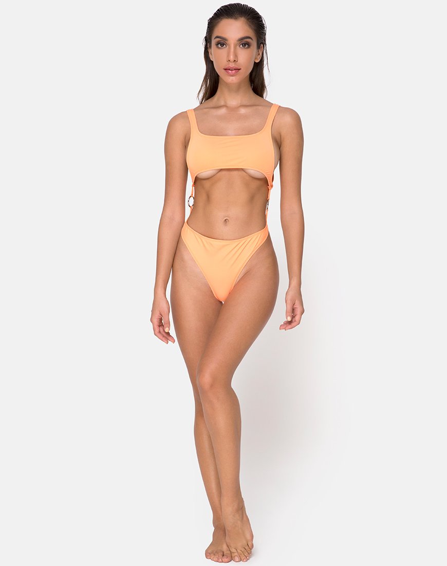 Immagine di Xanthe - Costume da bagno in arancione chiaro