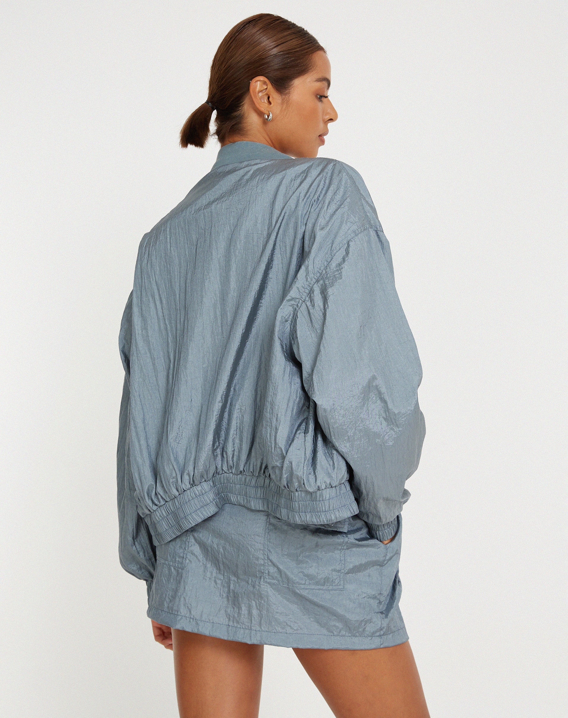 immagine di Yuu Shell Jacket in argento