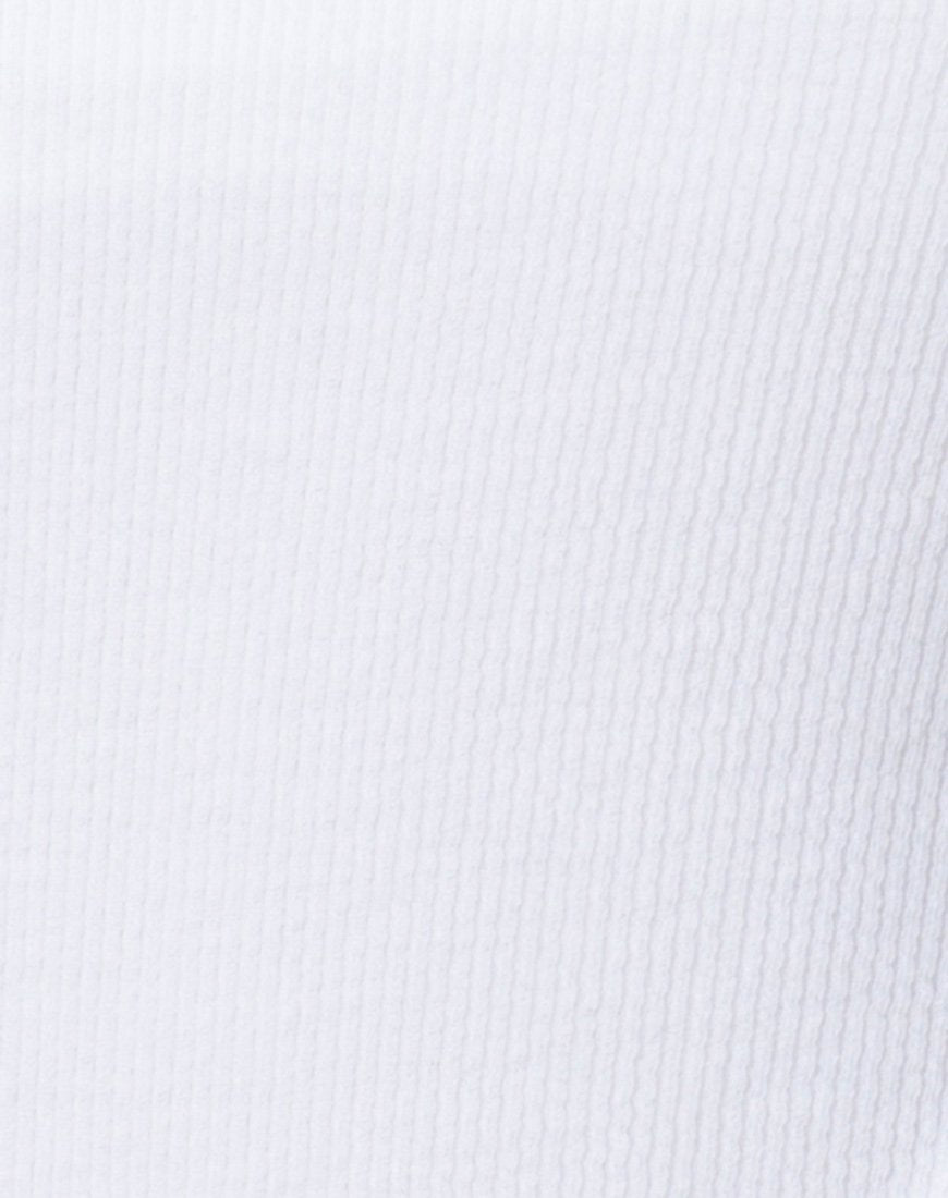 Immagine di Xhesi Corpetto Mini Rib Bianco