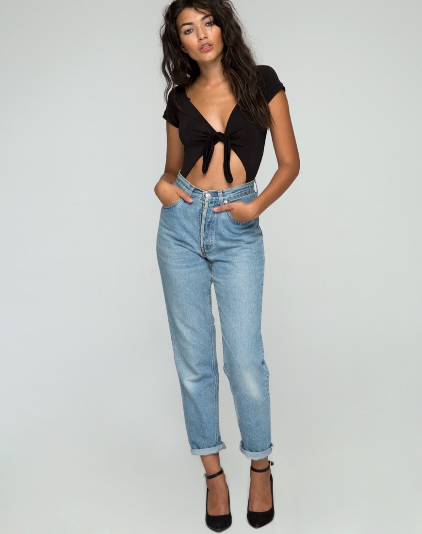 Immagine di Yayo Cutout Bodice in Nero