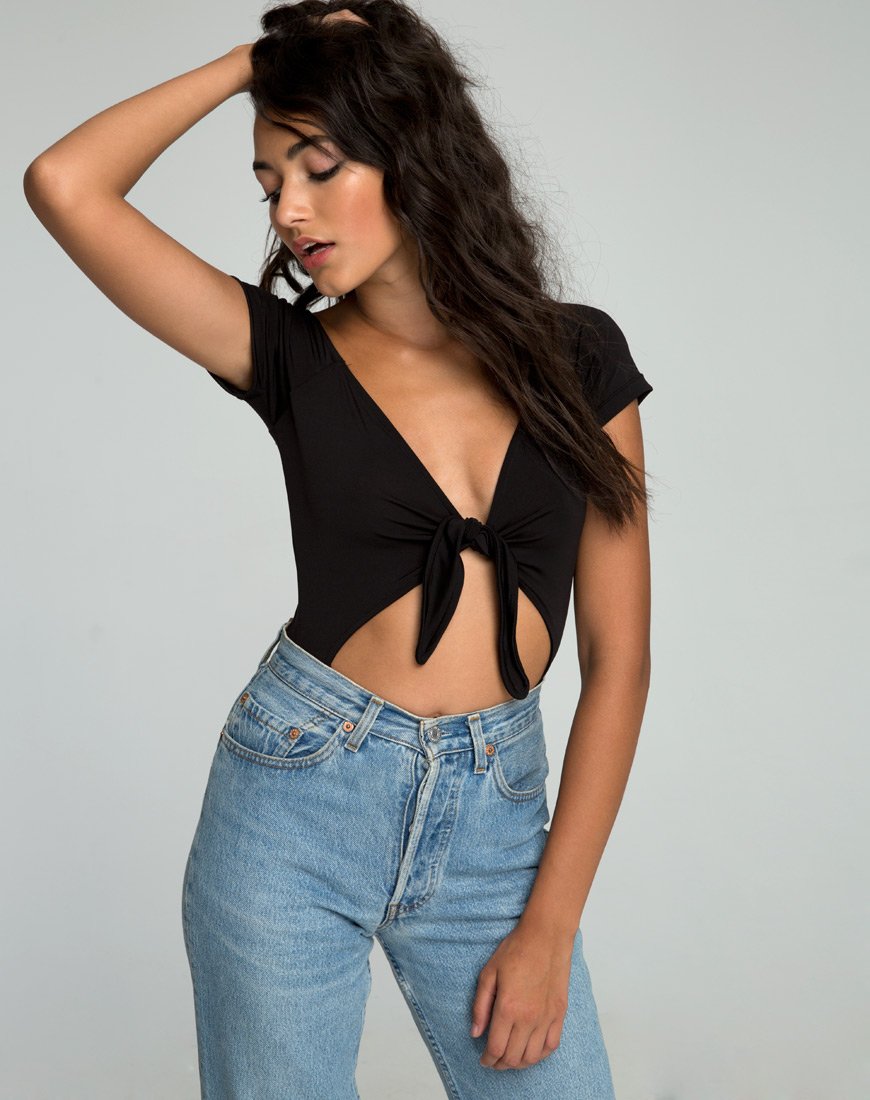 Immagine di Yayo Cutout Bodice in Nero