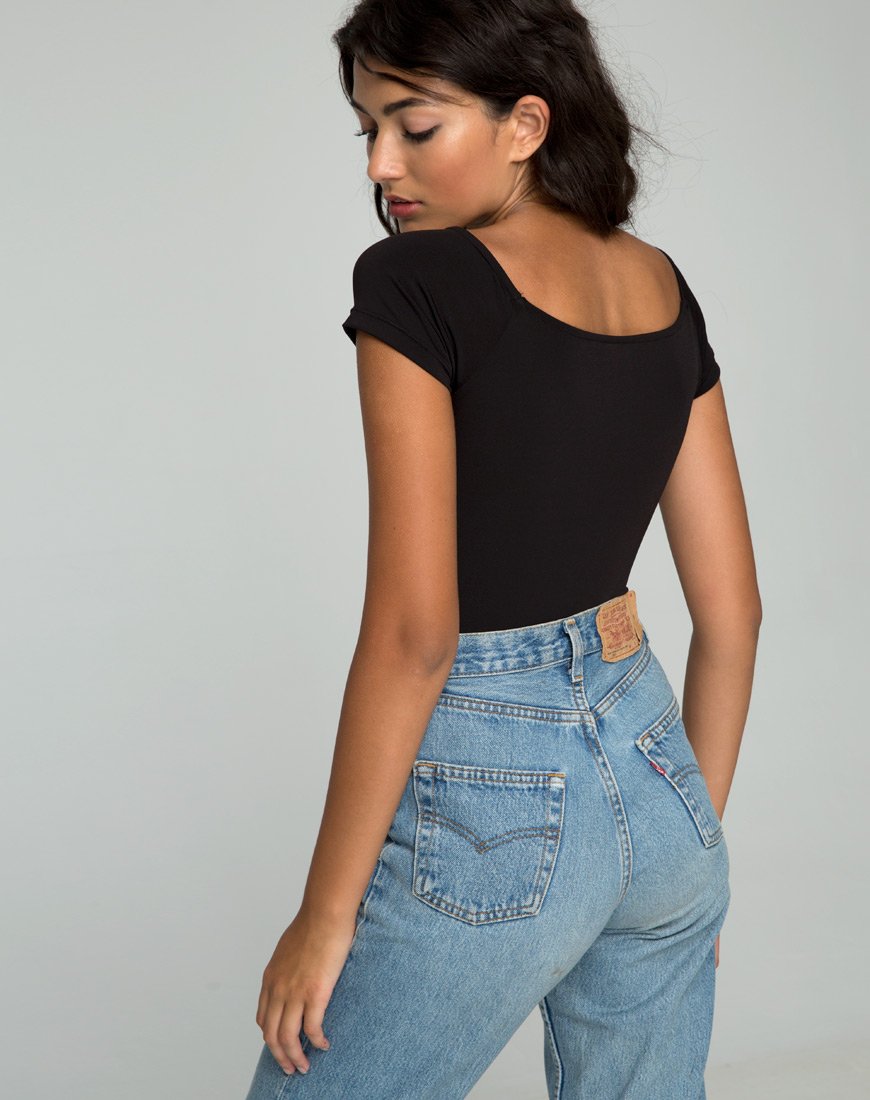 Immagine di Yayo Cutout Bodice in Nero