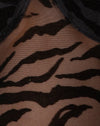 Zebra Flock orizzontale nero