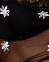 Daisy Embro bianco nero con pizzo