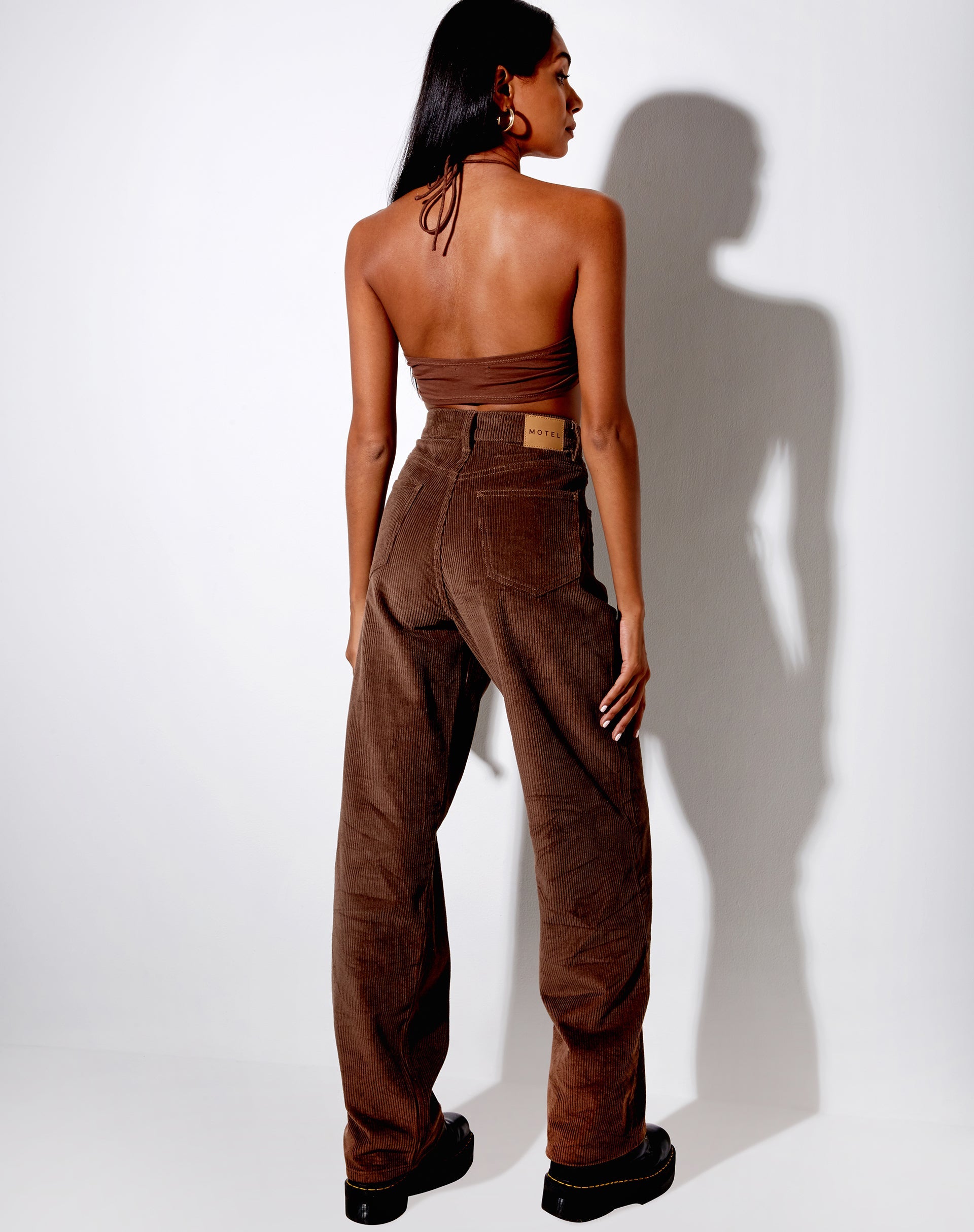 Immagine di Yessa Crop Top in Cacao