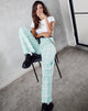 Immagine di Yeva Pantaloni in tessuto da tavola Neo Mint