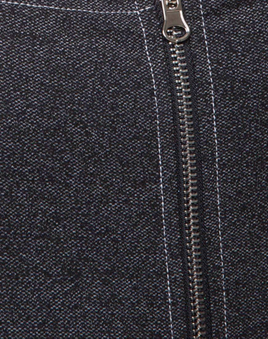 Immagine di Yona Bodycon Dress in Denim Nero