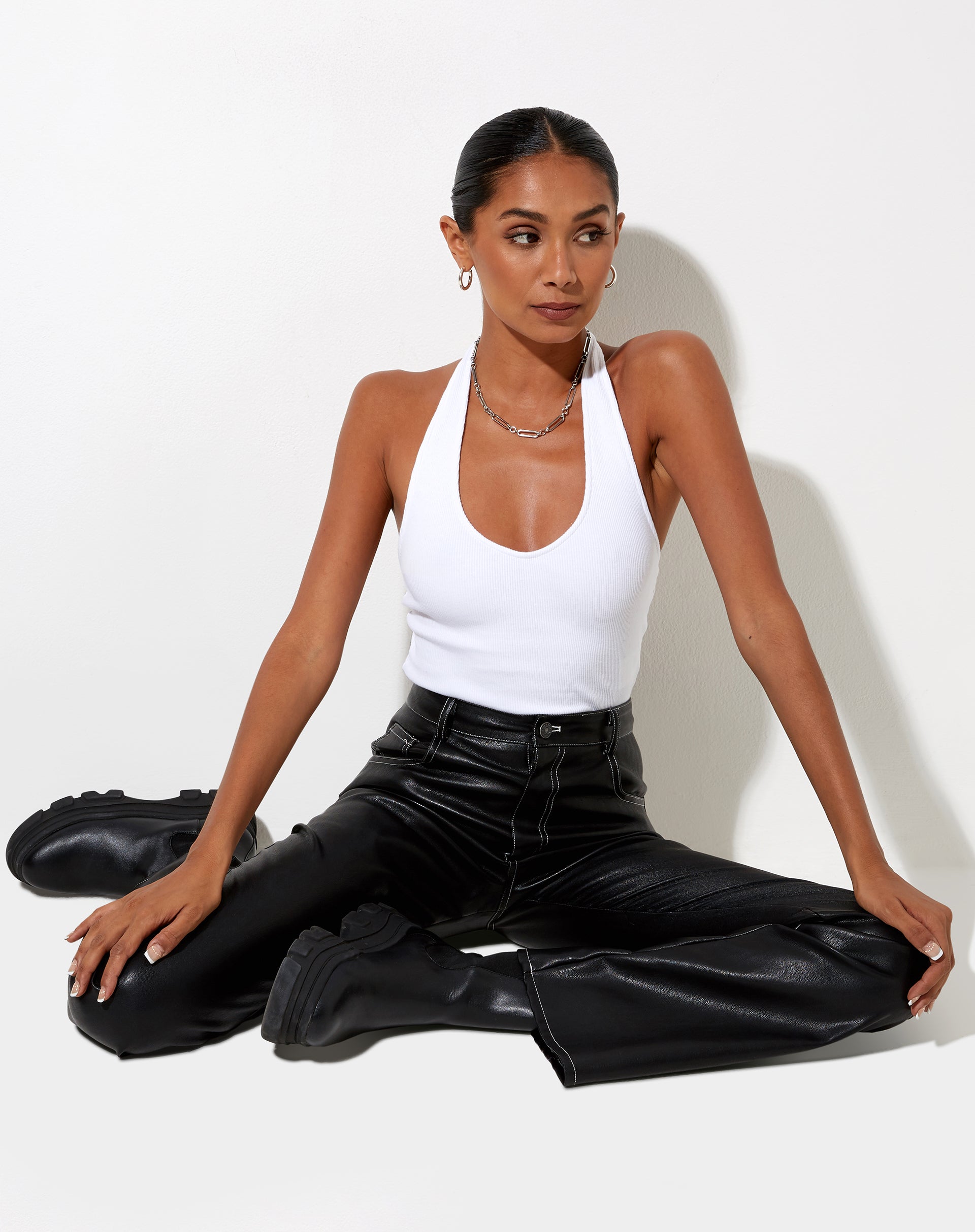 Immagine di Zagh Top in Rib White