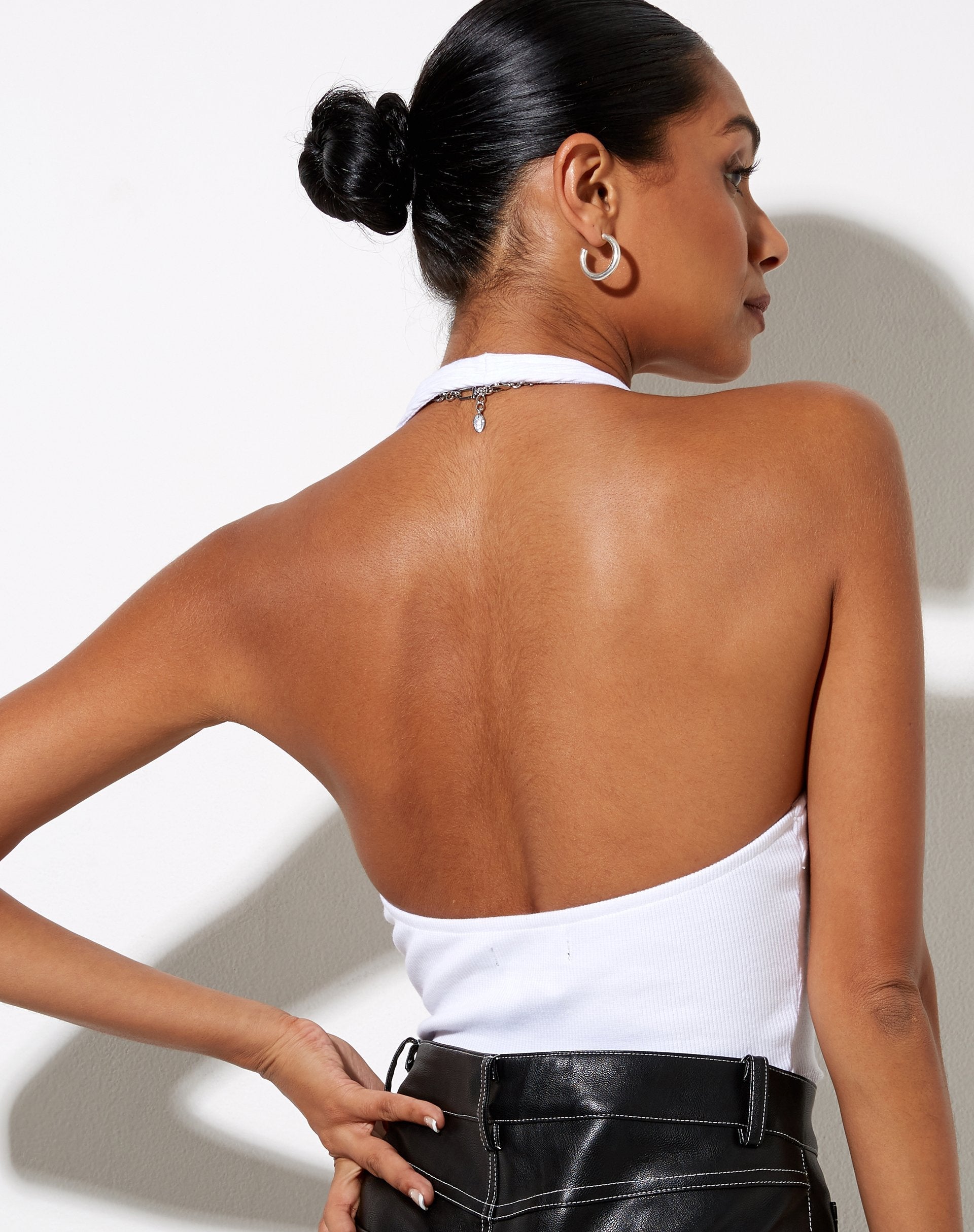 Immagine di Zagh Top in Rib White