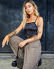 Immagine di Zashe Cami Top in satin nero