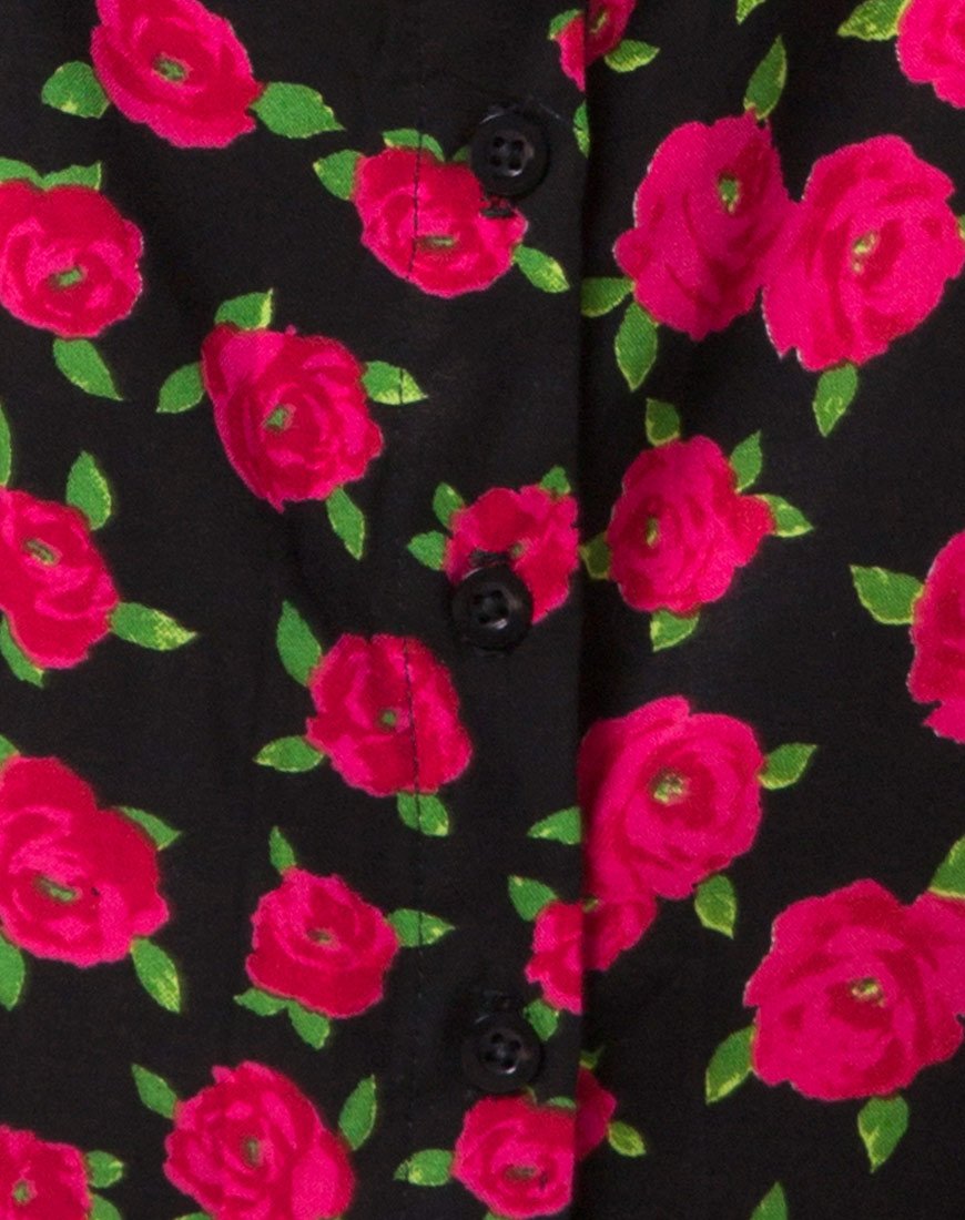 Immagine di Zavacca Dress in Red Bloom