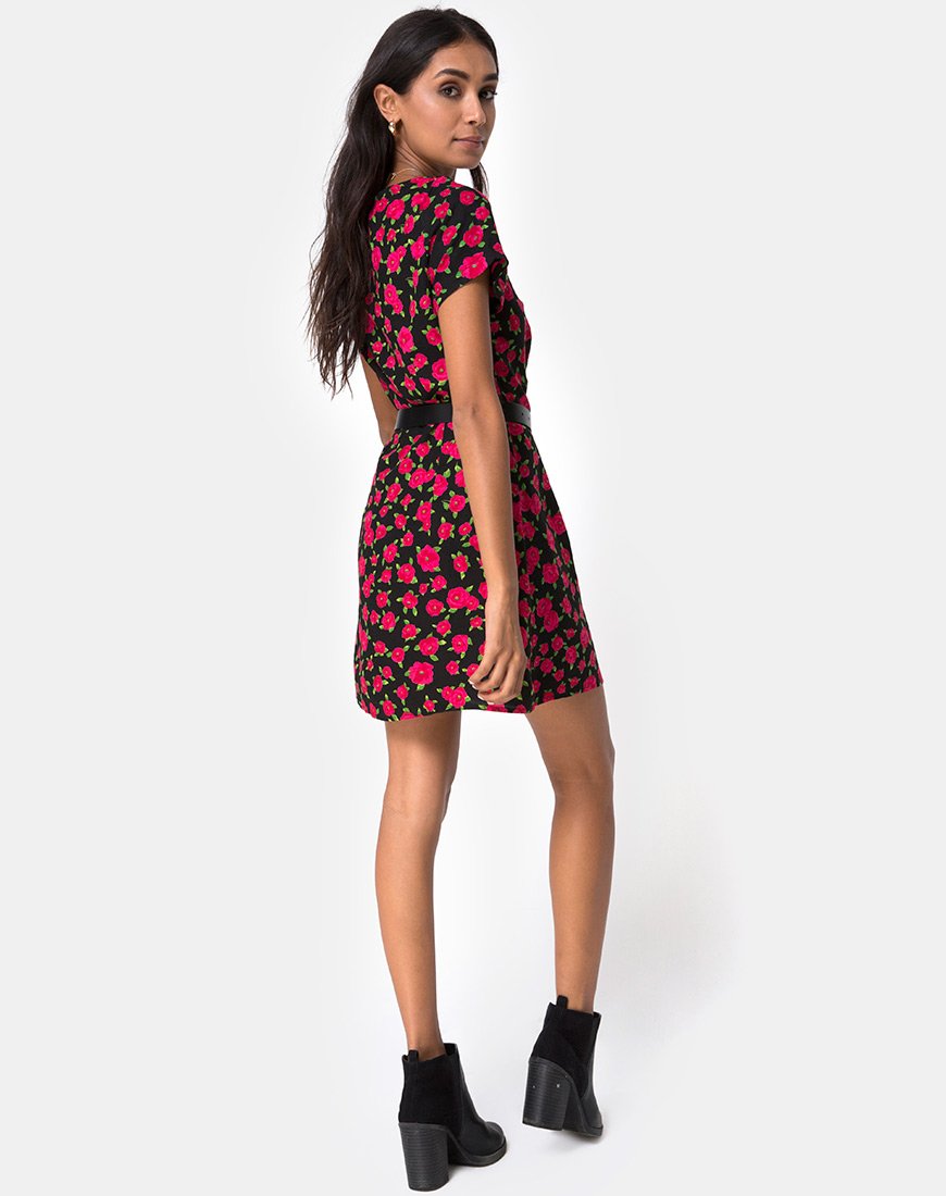 Immagine di Zavacca Dress in Red Bloom