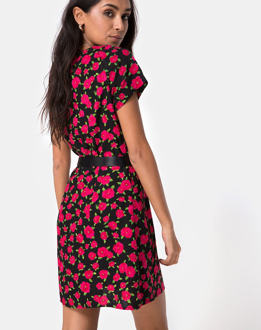 Immagine di Zavacca Dress in Red Bloom