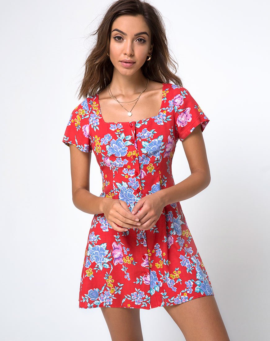 Abito da tè Zavacca in Vintage Fleur